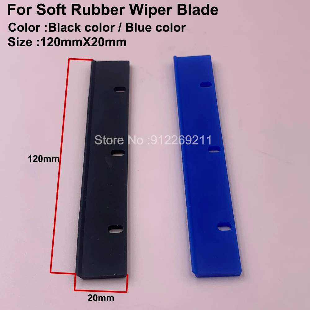 

4 шт., печатающая головка УФ-сольвентного принтера, скребок для стеклоочистителя, резиновая мягкая щетка стеклоочистителя для Epson 5113 DX5 DX7, чистящий блок A-Starjet