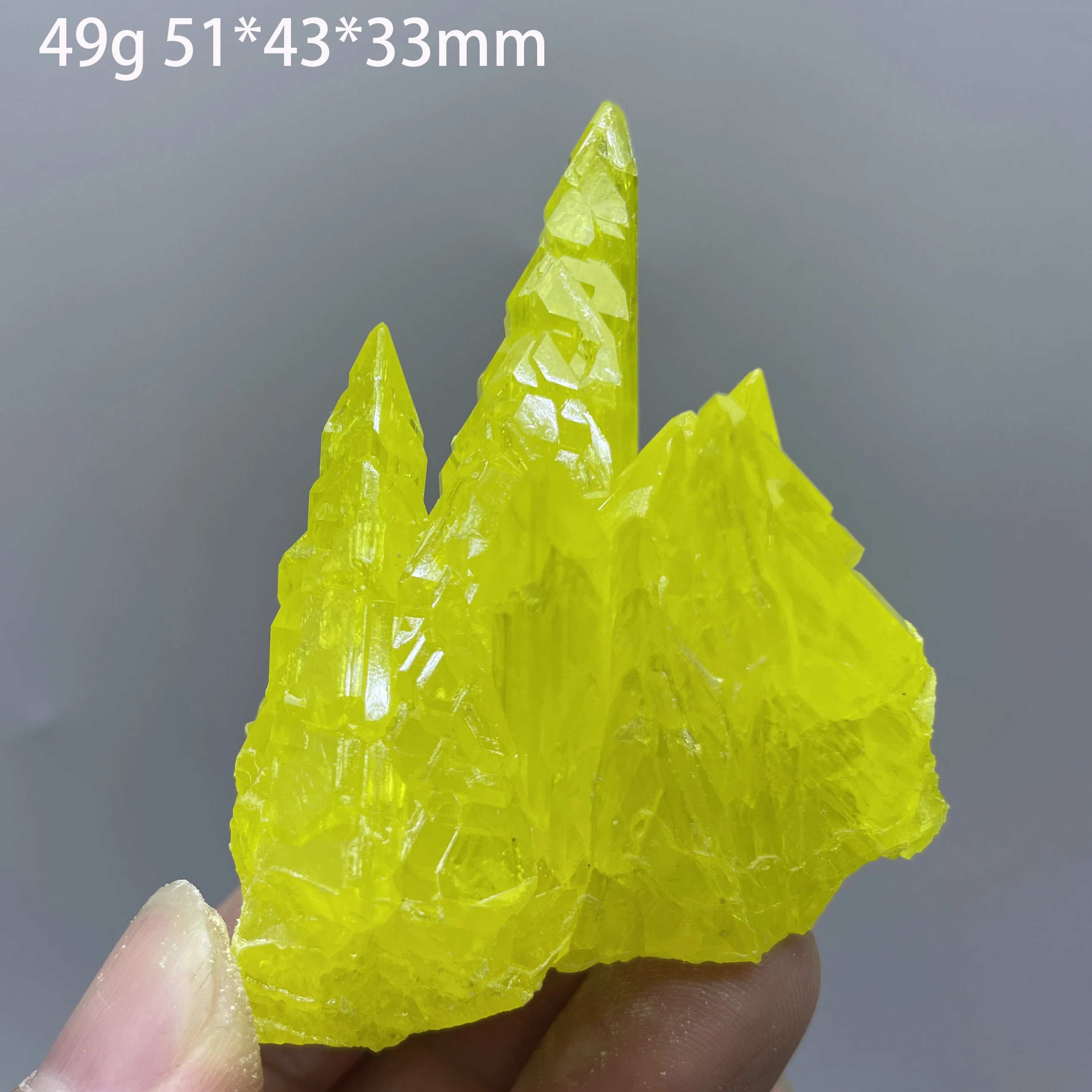 Natural Strange Shape Yellow Natural Sulfur Mineral Specimens Teaching Healing Crystal Gem Collection
