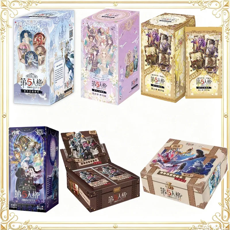 Shining Soul Genuine Identity V Carving Time Essence Collectible Cards  Anime Game Peripherals  Rare Trading Card Premium Gift