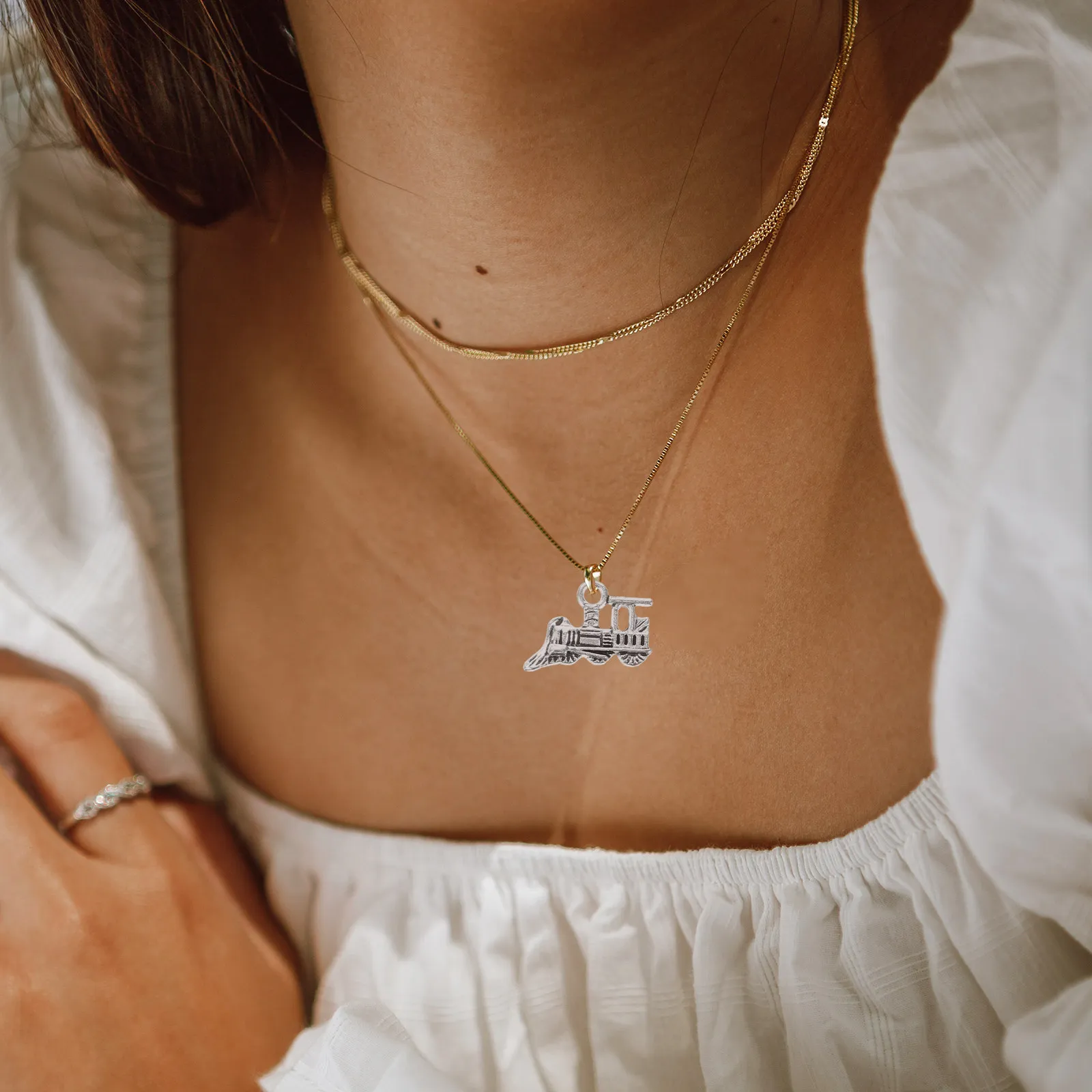 

60Pcs Retro Train Pendant Alloy Charm DIY Jewelry Making Accessories Necklace Bracelet Keychain Alloy Pendant Charm