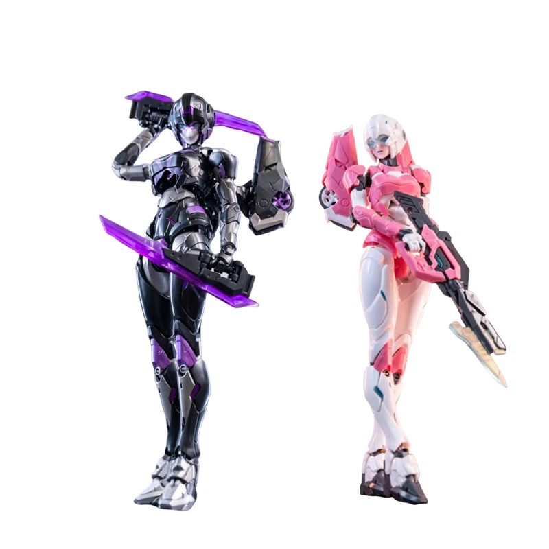 Transformatie M66336 Meili Aixi Arcee M66337 Zwartste versie van Ash King Kong Hunter Arcee Action Figure Assembleren beeldjes