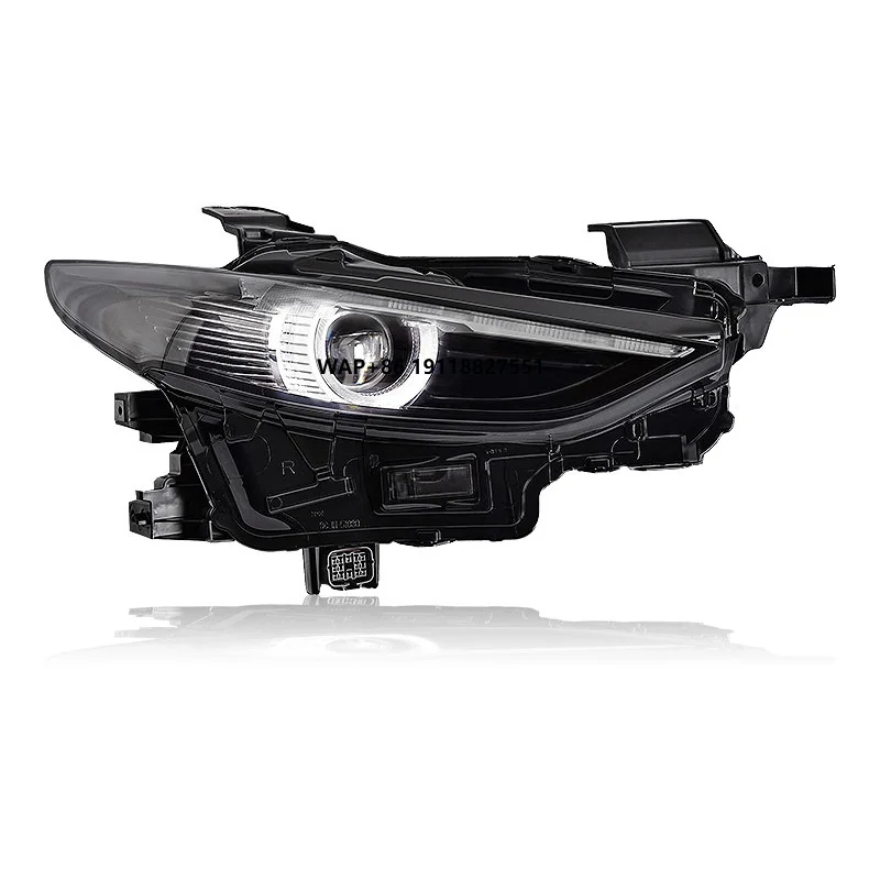 Headlight Assembly for Mazda3 Axela 2020-2021 DRL Dual Beam Lens LED Turn Signal