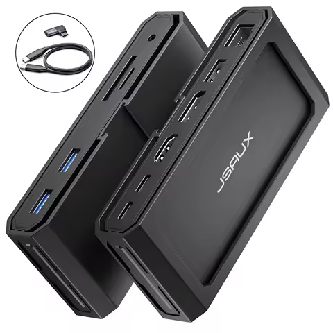 Steam Deck Dock 11 in 1 USB C Steam Deck Docking Station, USB-C to 4K@60Hz HDMI-Compatible SteamDeck Charging Base Accessories