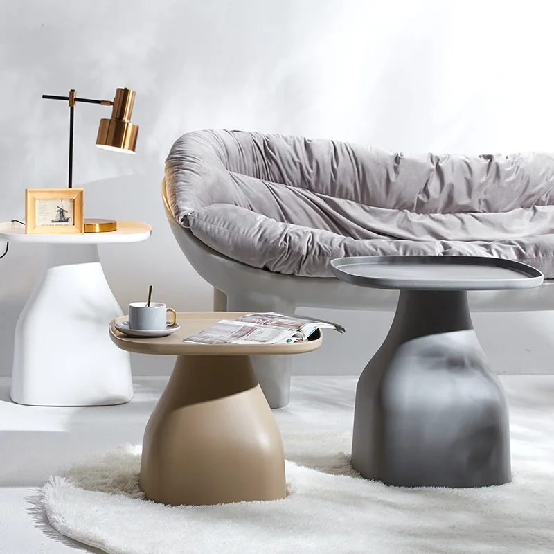 New Square Coffee Table Modern Simple Sofa Side Several Internet Celebrity Personality Home Living Room Balcony Outdoor Simple