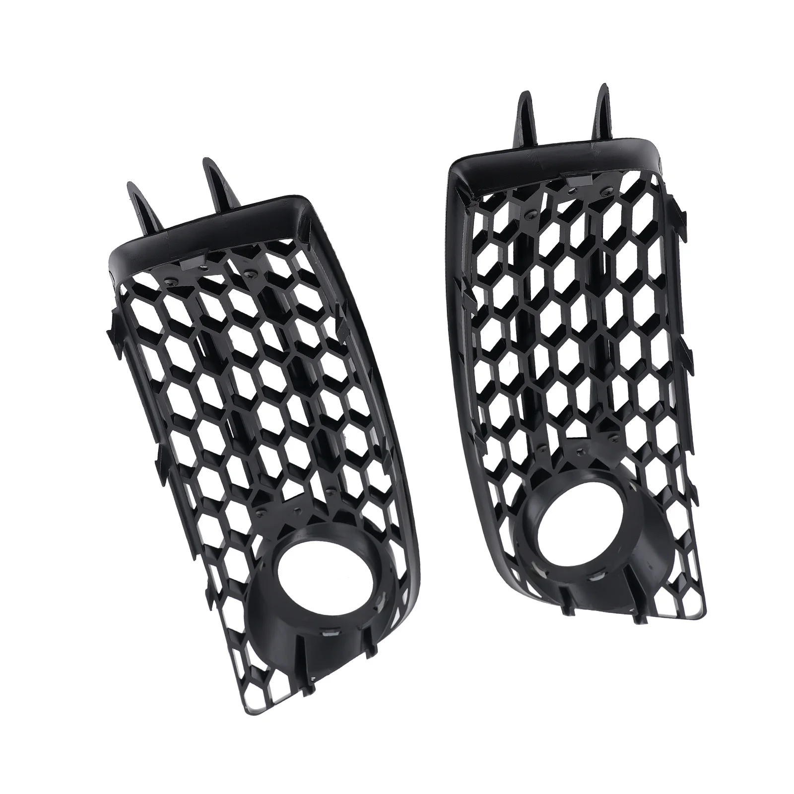 

Pair Front Bumper Fog Light Grille Cover for Audi A4 Cabriolet 2-Door 2008-2012