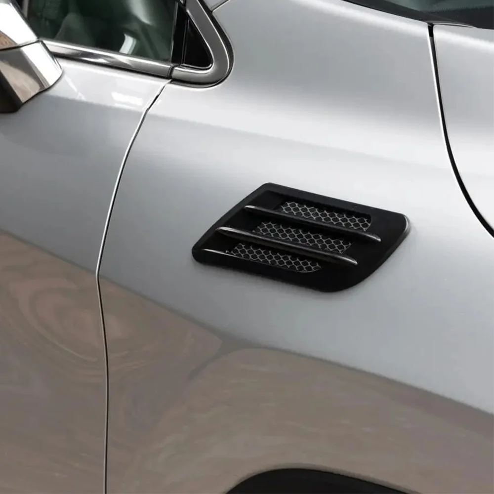 فتحة تهوية لتدفق الهواء لجانب السيارة ، غطاء فتحة ، مدخول الحاجز ، ديكور الشبكة ، ملصق لسيارات BMW E46 ، E90 ، E92 ، F10 ، F20 ، F30 ، F31 ، G20 ، G30 ، M3 ، M4 ، m5