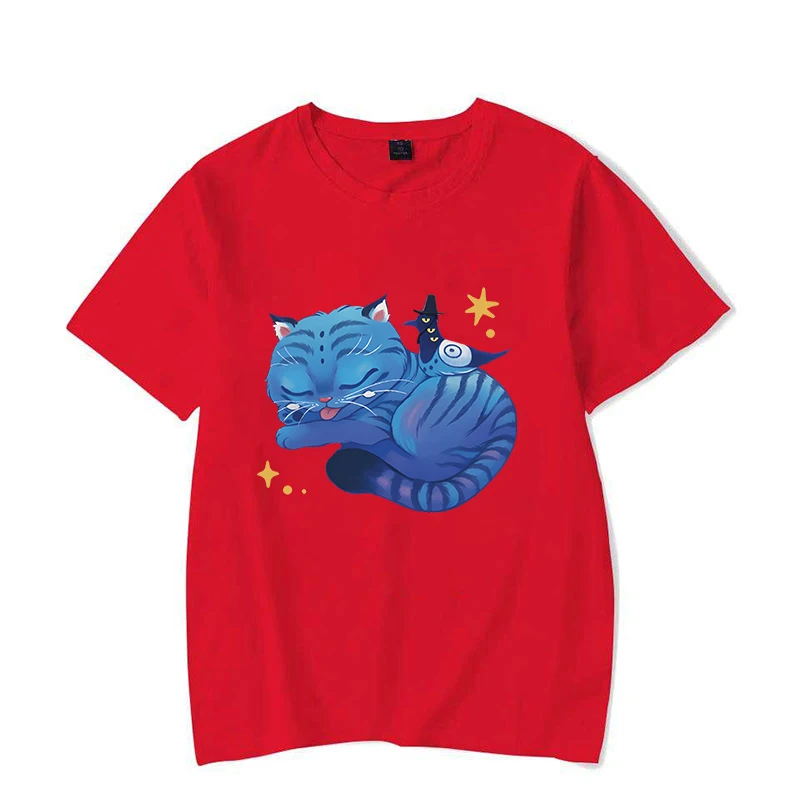 Hot KPop Demon Hunters Tiger Graphic T Shirt Women's Men's Fashion T-shirts Short Sleeve Shirts Summer T-shirts Plus Size Tops