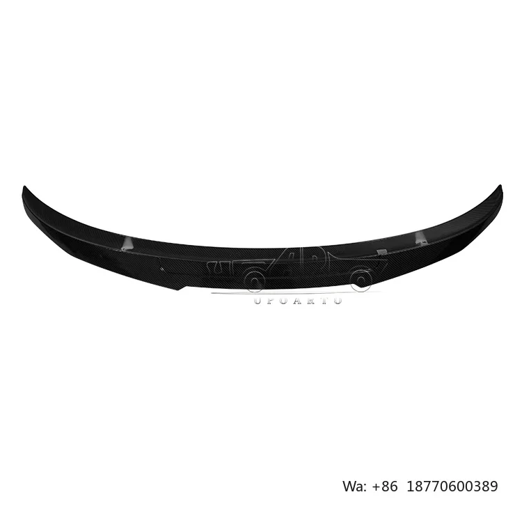 E90 Wing ABS Plastic Carbon Fiber Look PSM Rear Trunk Spoiler for BMW 3 Series E90 335i 2005 2006 2007 2008 2009 2010 2011 2012