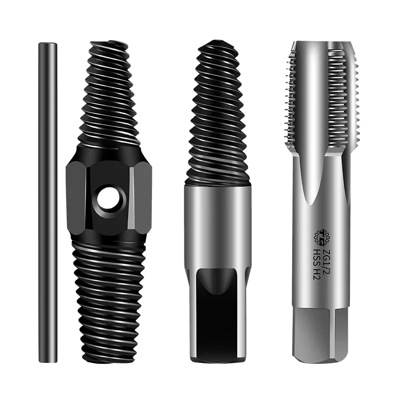 Tap Extractor Water Pipe, Double Head Screw Break, Slide Tap