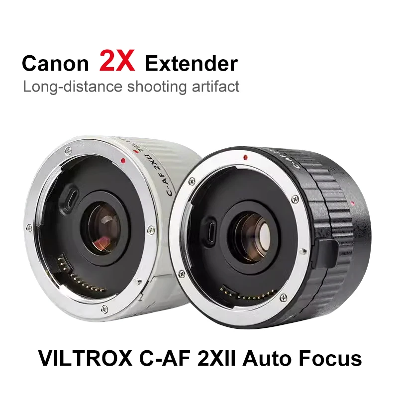 Viltrox C-AF 2XII CAF2XII Auto Focus Teleconverter Extender for Canon EF Lens EOS Camera