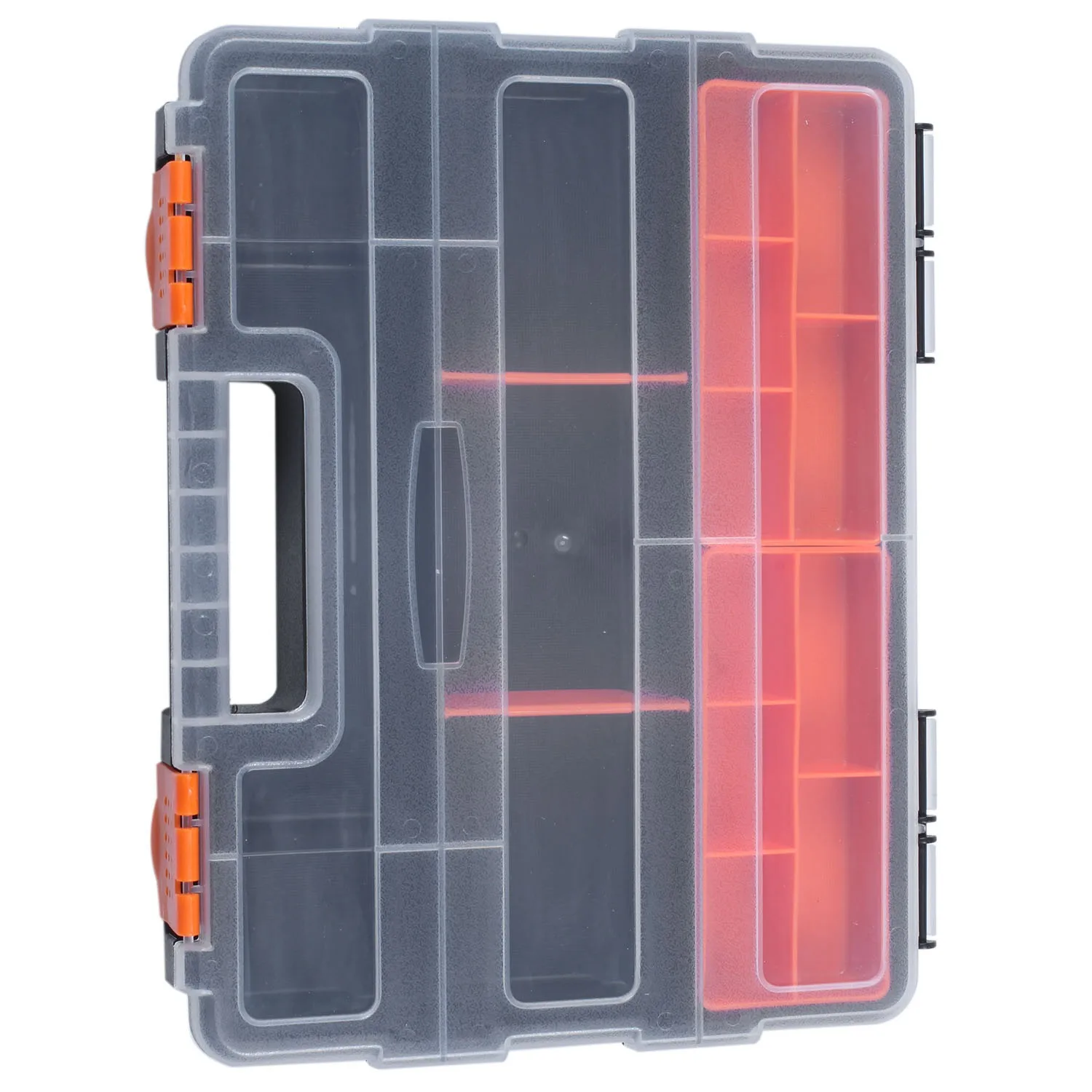 F-290 Portable Plastic Tool Parts Box Screw Storage Box Electronic Component Box Compartment Box Material Box