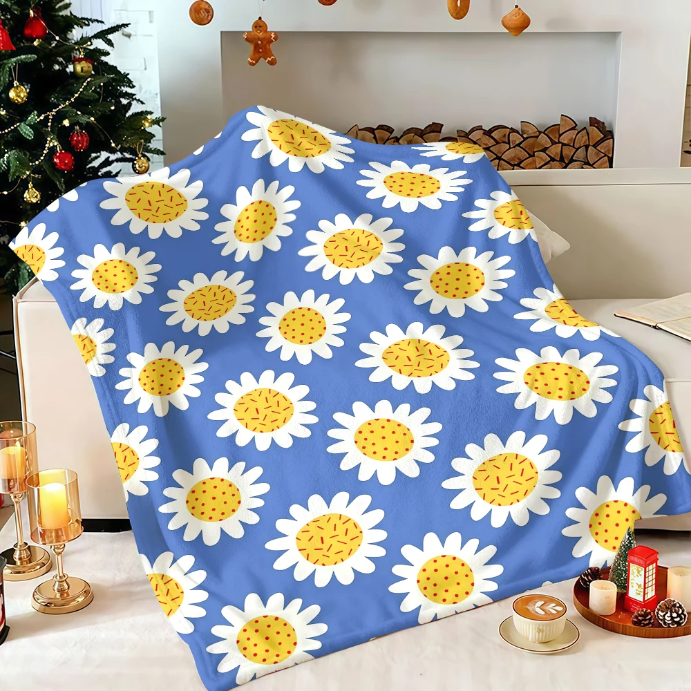 Whimsical Art Thanksgiving Silky Velvety Ultra-Soft Fleece Blanket Ideal for Home Bedroom Decoration and Gifts