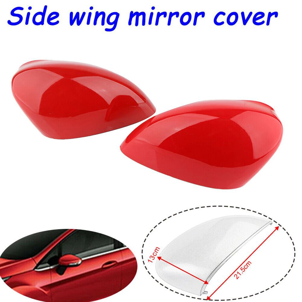 Passenger Side Mirror Cover Mirrors Replacement Designed For Ford Direct Replacement Fit High-Strength Structure