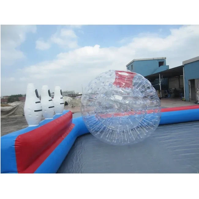 2026 China Factory New Design Outdoor Large Inflatable Ten Pin Giant Bowling Set view 6