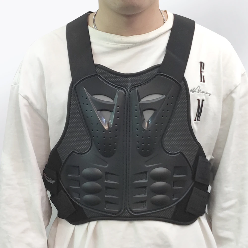 Motorcycle Dirt Bike Body Armor Protective Gear Chest Back Protection Vest Outdoor Driving For Motocross Skiing Skating Adult