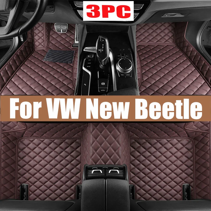 

Car Floor Mats For VW VW New Beetle Convertible 1998~2011 Waterproof Rug Tapetes Para Automovil Car Mats Car Accessories