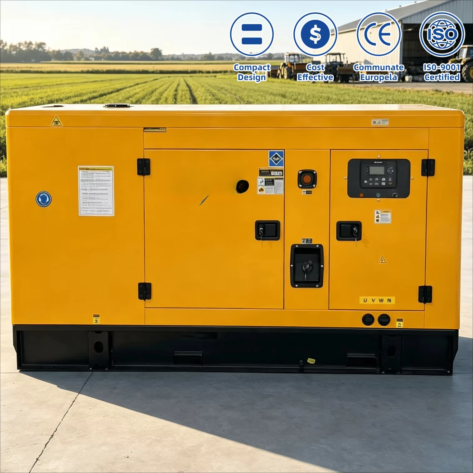 Water‑Cooled Diesel Generator Set Open‑Type Genset Prime Power For Heavy‑Duty Industrial Continuous Operation