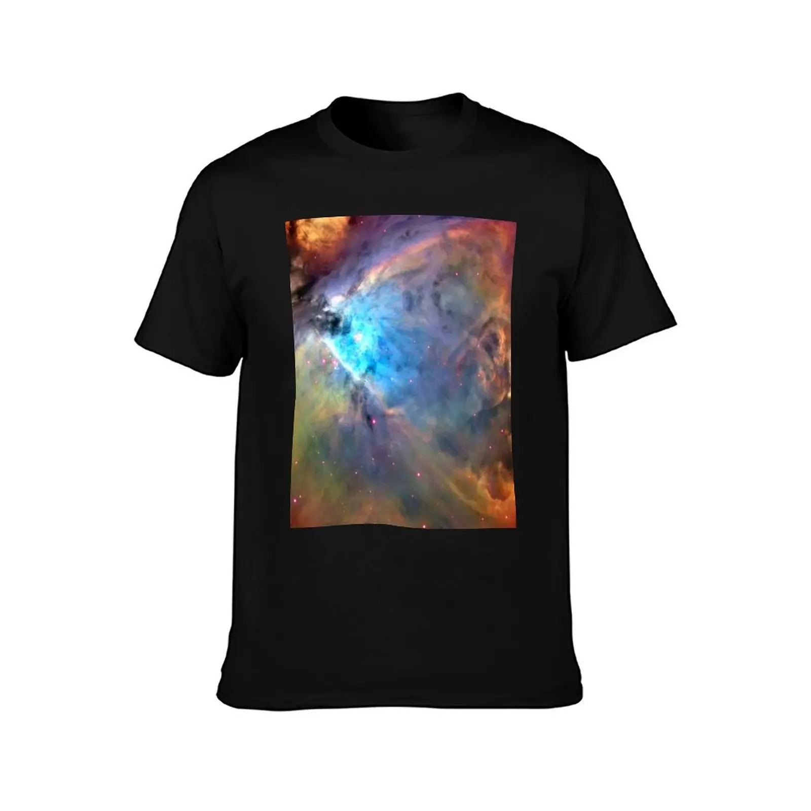 Orion Nebula Space Galaxy, RBSSG T-Shirt Art Pattern Printed Casual Top T-Shirt