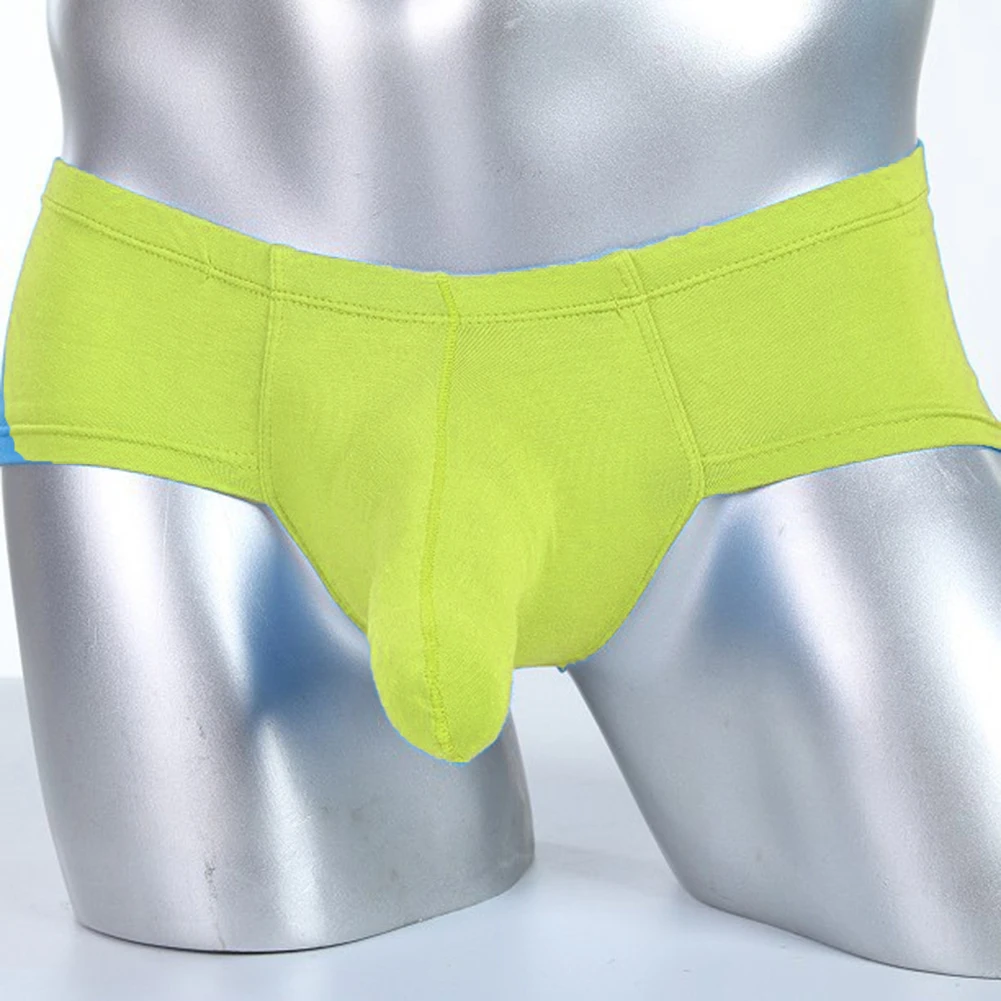 

Мужская сумка из спандекса из смеси модала, дышащее эротическое нижнее белье с низкой талией, сексуальное женское белье, трусы, шорты