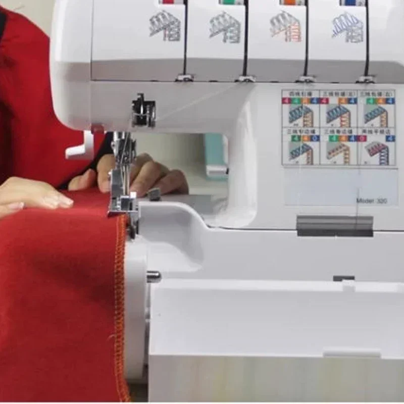 NF Multifunctional Household Four-thread Overlock Sewing Machine Code Edge Tape Lace Electric Desktop Overlock Sewing Machine