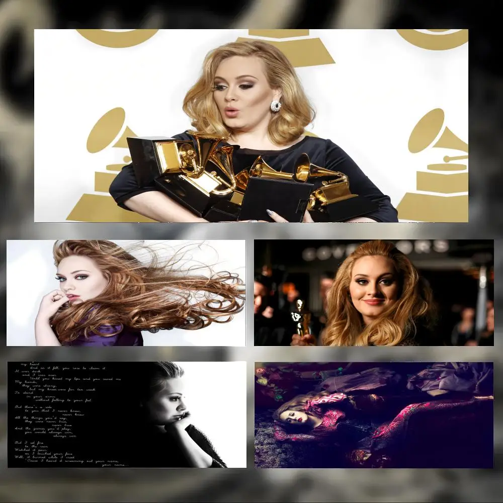 Popular Talented Singer A-Adele Mouse Pad Large Thick Desk Pad Stitched Edges Gaming Mouse Mat for PC