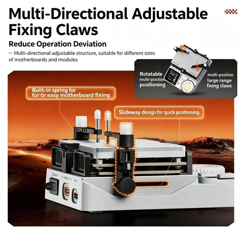 COFA-F1X Heating Station Intelligent Curve Temperature Control Mainboard Separator Mobile Phone Repair Heating Table