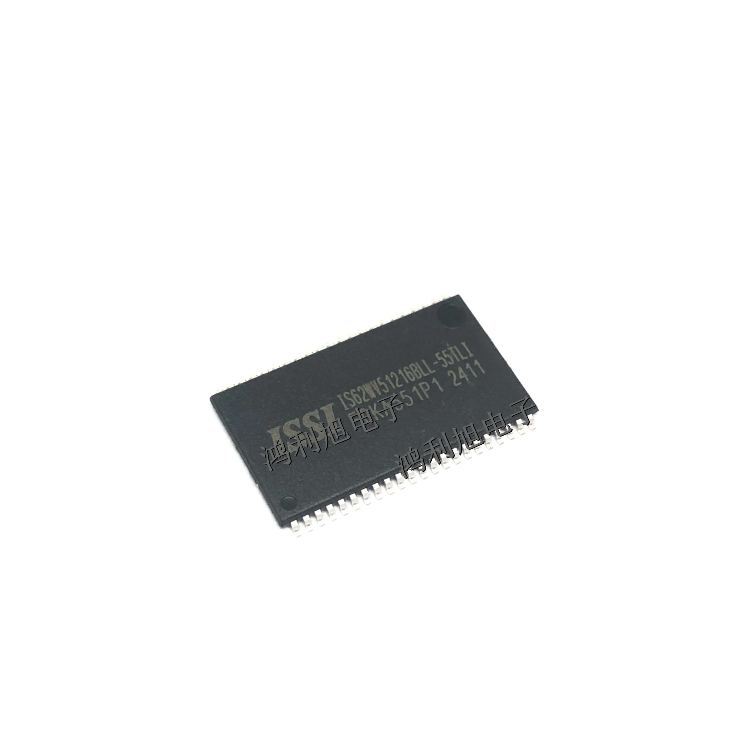 1PCS/Lot IS62WV51216BLL-55TLI IS62WV51216BLL-55TLI-TR SRAM Chip Async Single 3.3V 8M-Bit 512K x 16 55ns 44-Pin TSOP-II T/R