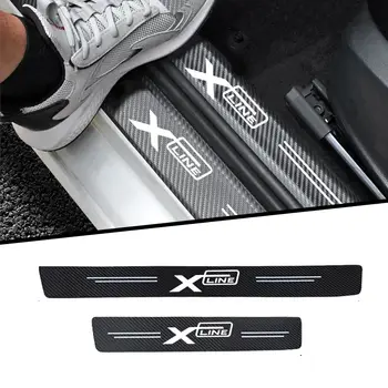 4件組汽車貼紙,車門碳纖維皮革紋理門檻條,適用於起亞Picanto Xline X LINE車型,汽車改裝配件 8 最佳銷售 起亞Ceed的汽車造型 - №7