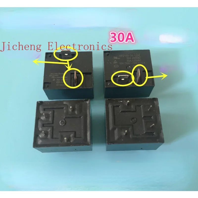 Relay HF2160-1A-12DE Of Air Conditioner Power Panel  Electric Water Heater MPQ4-S-112D-A 4 Pin 30A