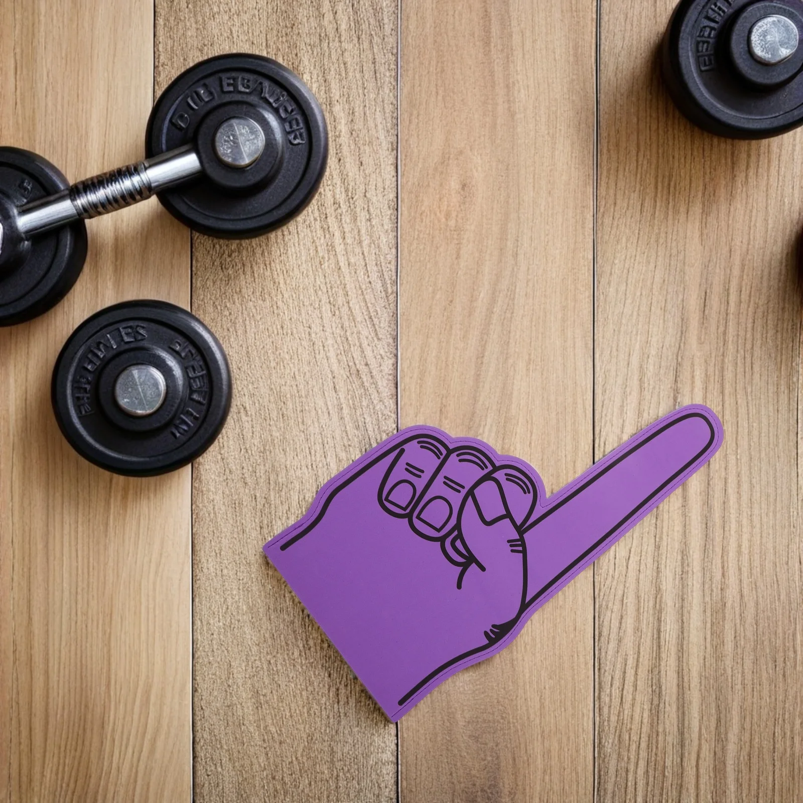 4 قطع من إصبع الإسفنج العملاق خفيف الوزن من إيفا للمناسبات الرياضية وحفلات الهتاف المدرسية وإكسسوارات اليوم التشجيع #6