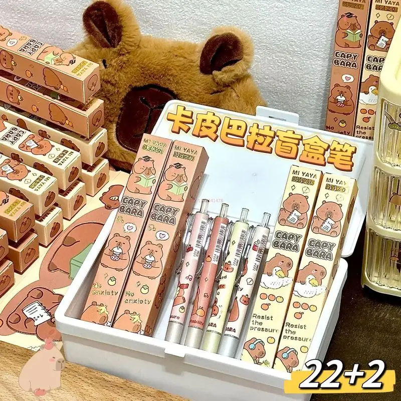 

Мультяшная милая капибара серии шариковая ручка механический карандаш гелевая ручка канцелярские товары студенческие товары канцелярские товары оптом