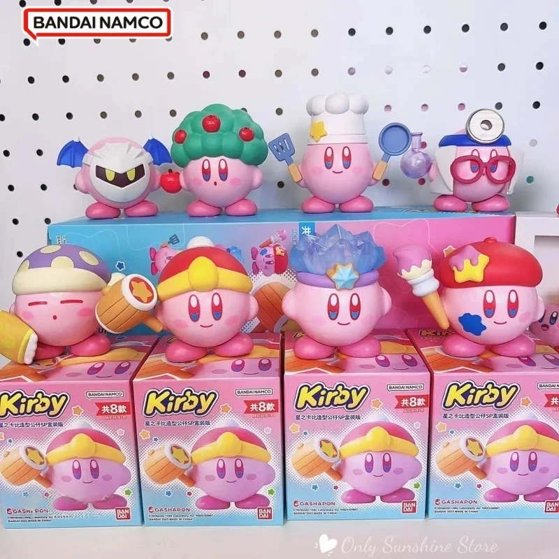

Bandai Star Kirby слепая коробка игрушка герой доктор шеф-повар наряд изменение формы сборка яйцо модная коллекционная слепая коробка