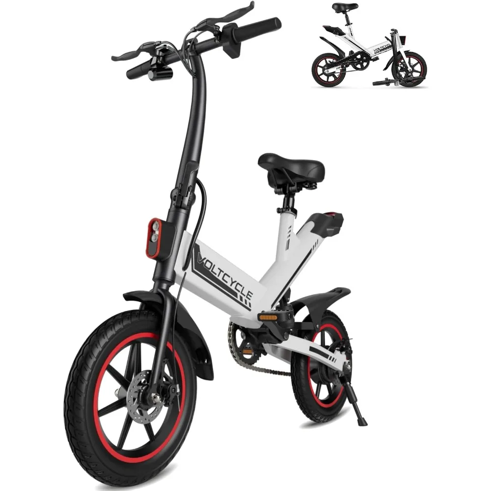 

Folding Electric Bike for Adults,20MPH Max Speed & 40 Miles Range(PAS), 500W Peak Motor 374Wh Battery,Commuter Ebike for Adults