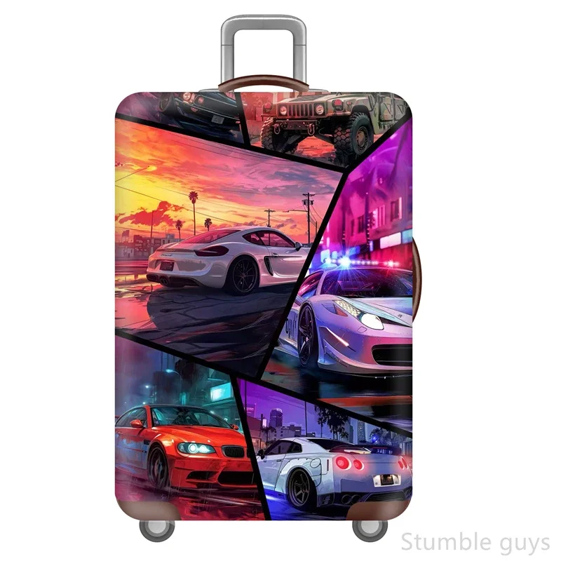 

Durable Washable Elastic Luggage Cover Protective Suitcase Sleeve Reliable Travel Accessory Airline Travel Fits Rolling Luggage