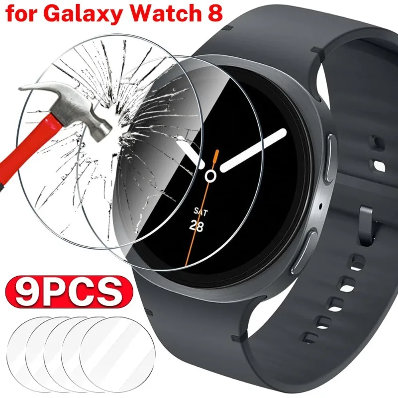 

Закаленное стекло для Samsung Galaxy Watch 8, классические умные часы, защитная пленка от царапин для Galaxy Watch8, 40/44 мм