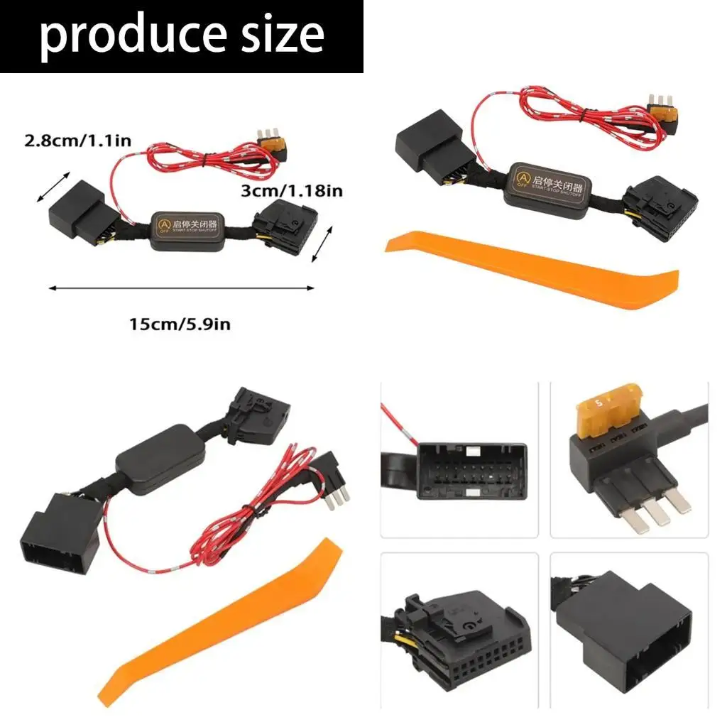Auto Start Stop Disabler Harness for Listed Full Size SUV Vehicle Use