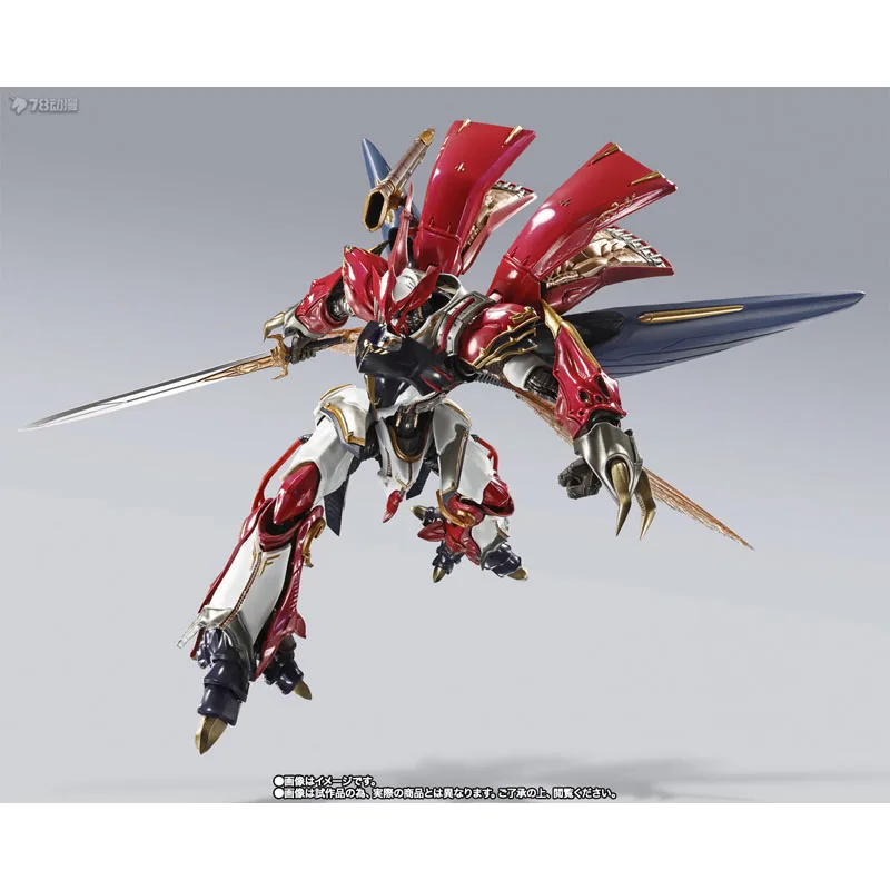 Bandai Originale Mobile Gundam METAL BUILD BELLVINE METAL BUILD 210mm Anime Action Figures Giocattoli per I Ragazzi Regalo Modello Ornamenti