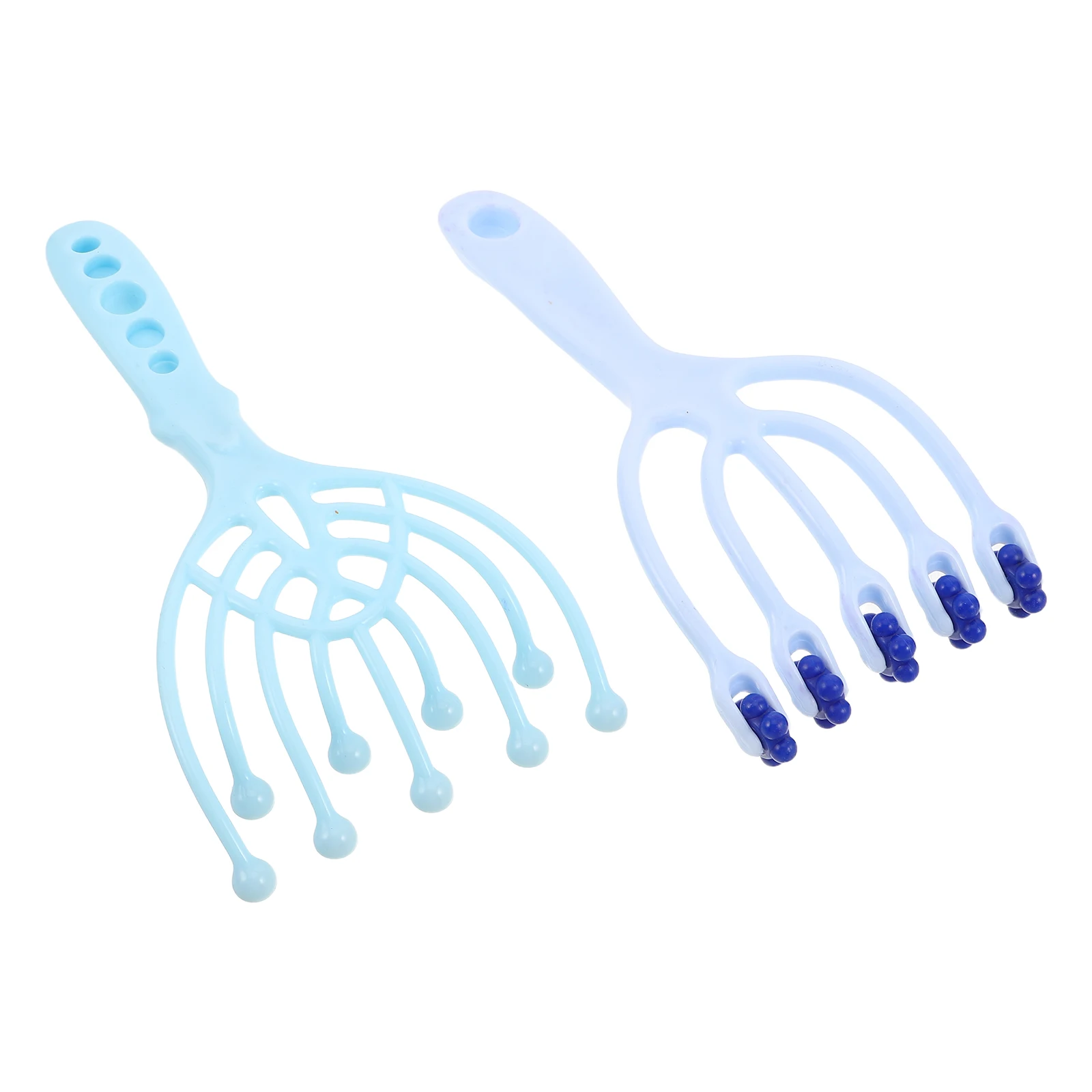 

2pcs Scalp Massager Rolling Ball 5 Claw Multi Angle Head Scratcher Hair Massage Tool For Relaxation Drainage Comb Hair Massager