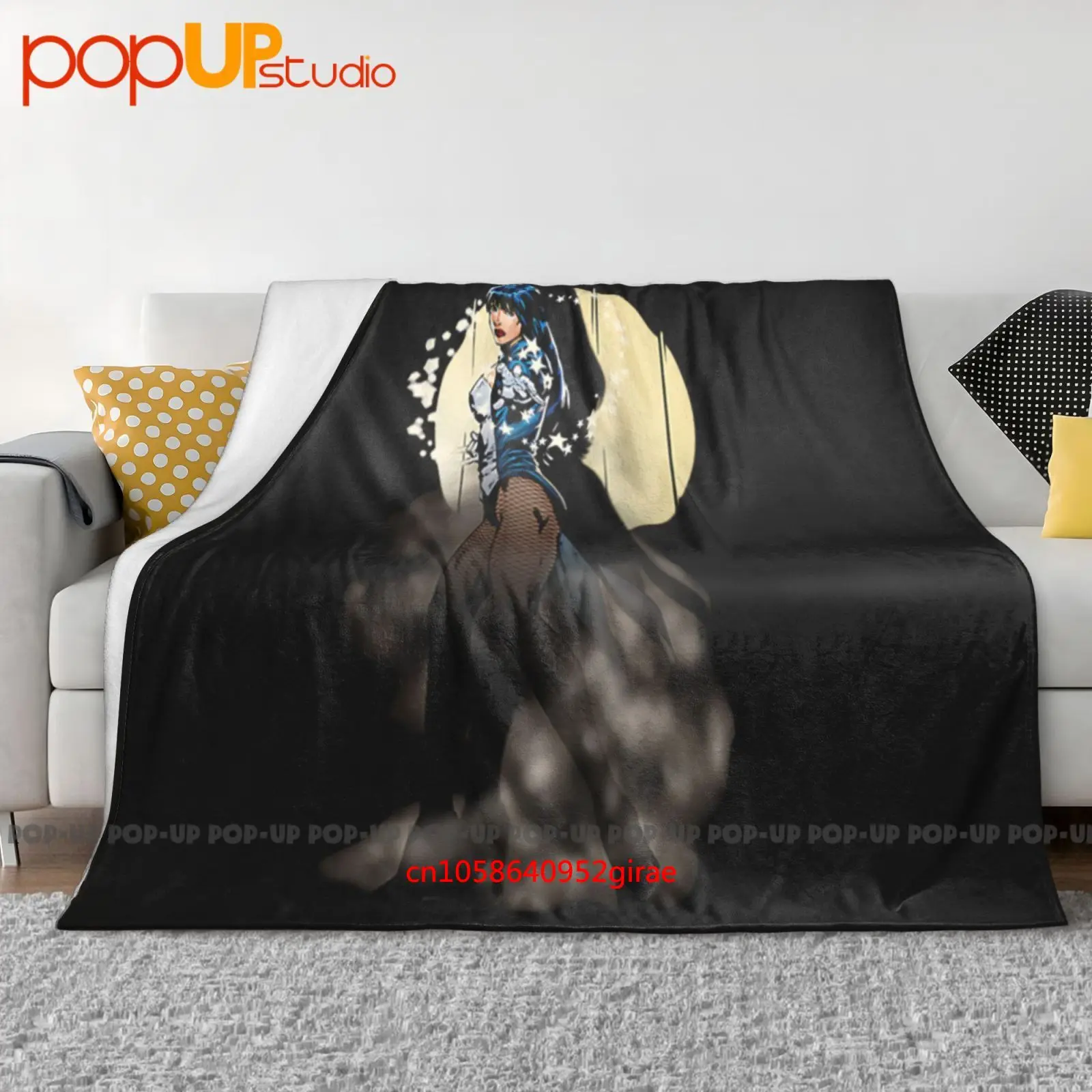 Jla Zatanna Illusion Ultra-Soft Blanket Quilt Winter Sofa Cover Bed Covers