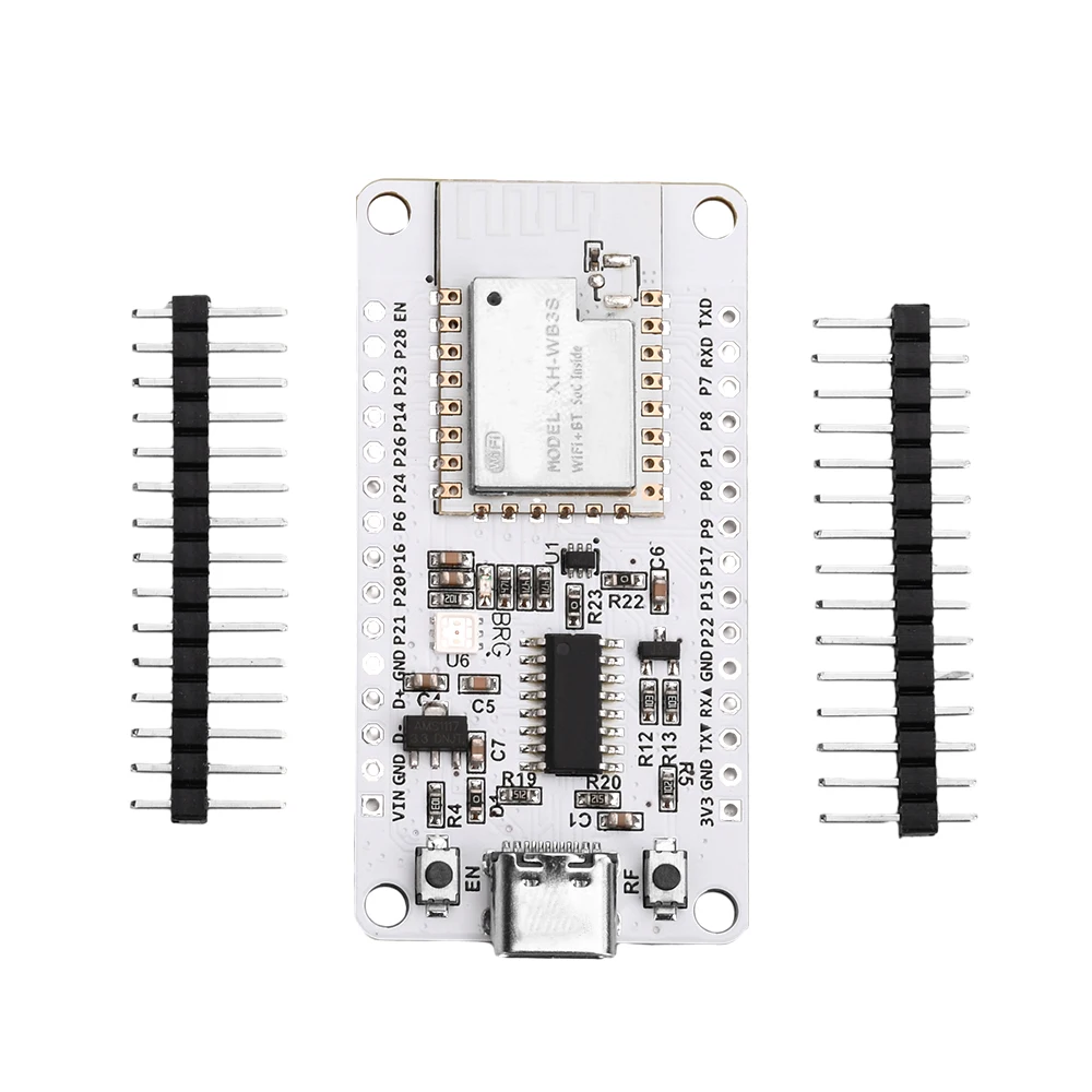 Placa de desarrollo de NiceMCU-WB3S, módulo WiFi, Bluetooth, CH340, WB3S integrado para Arduino