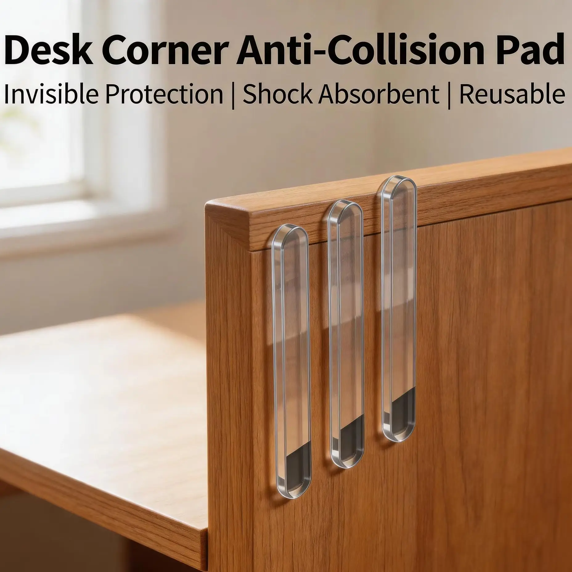 Door Stopper Toilets Drawer Door Cabinets Anti-collision Silicone Pad Self Adhesive Buffer Bumper Mute Protection Pad