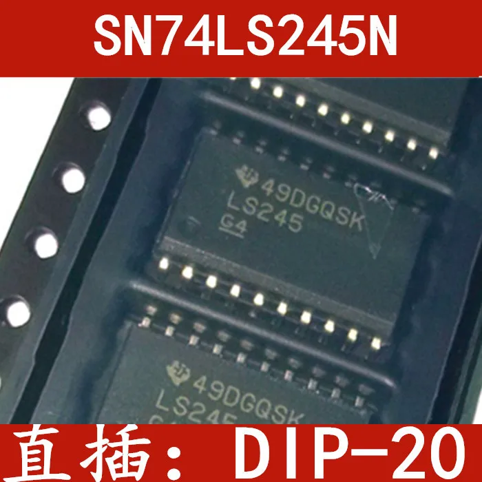 10 pieces  74LS245 SOP20 IC SN74LS245DW 7.2