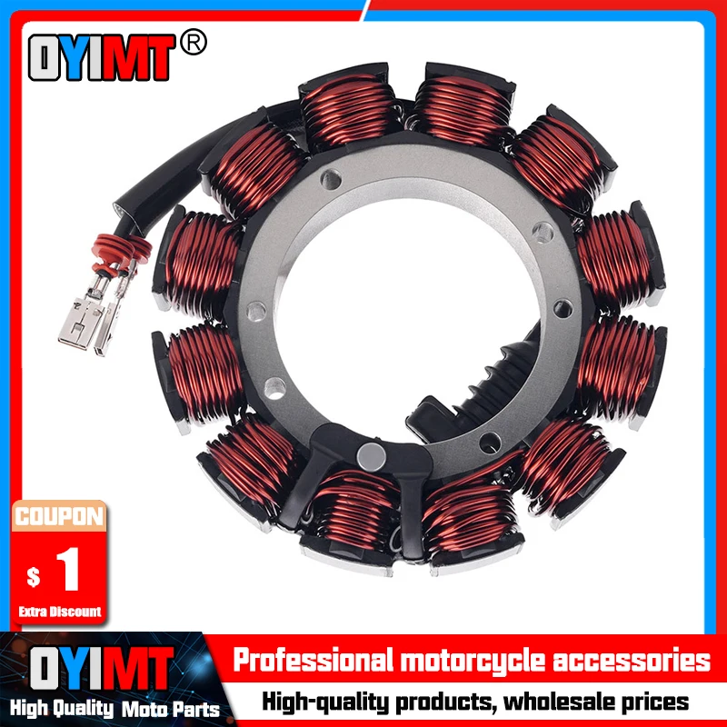 

Motorcycle Stator Coil For Harley FLHTI FLHTCI FLHTCSE FLHTPI FLHTCUI FLTRI FLHRI FLHRCI FLHRSI FLHPI FLHPEI FLHRSEI2 29987-02A