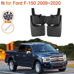 for Ford F-150 F 150 F150 2009~2020 2015 2010 Accessories Mud Anti-splash Mudguards Front Rear Wheels Fender Mudflap Car Stying