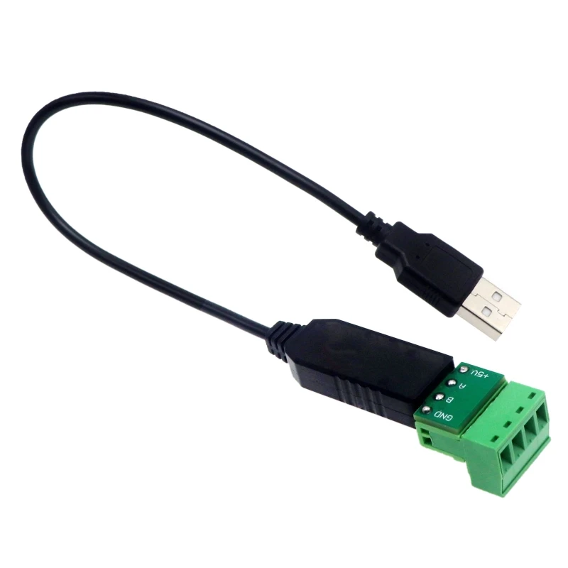 RS485 To USB 485 Converter Adapter USB Extension Cable Support Win7 XP WIN98 WIN2000 WINXP WIN7 WIN10 VISTA