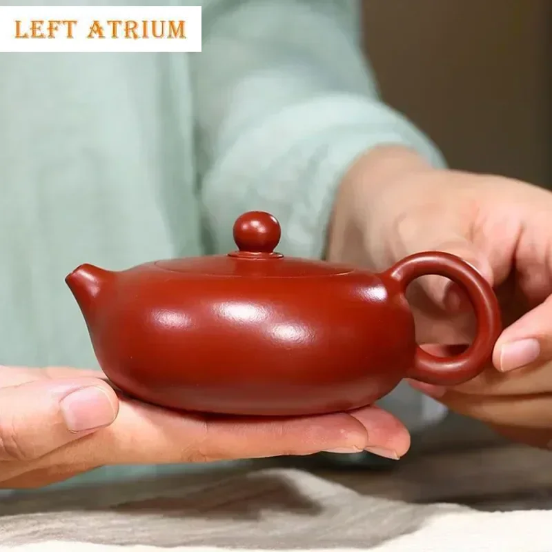 

160ml Yixing Handmade Purple Clay Teapots Beauty Tea Infuser Kettle Raw Ore Dahongpao Mud Tea Pot Chinese Zisha Tea Set