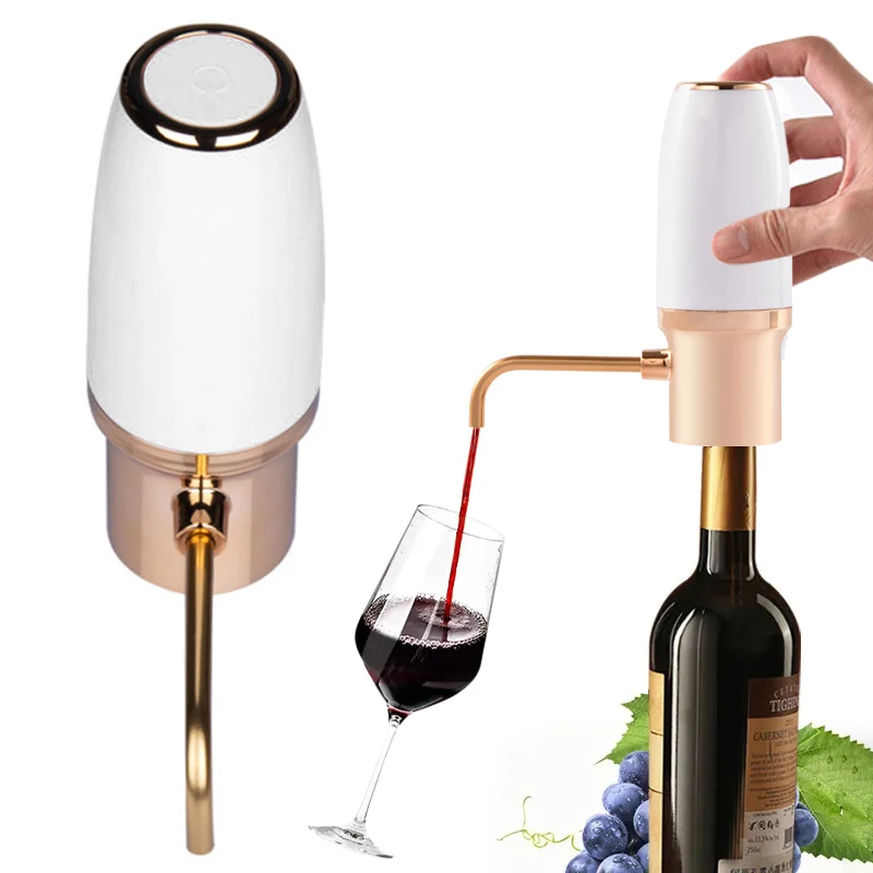 

Electric Wine Aerator Wine Decanter USB Rechargeable One-touch Automatic Wine Decanter Pourer Wine Aeration Bar Accessories