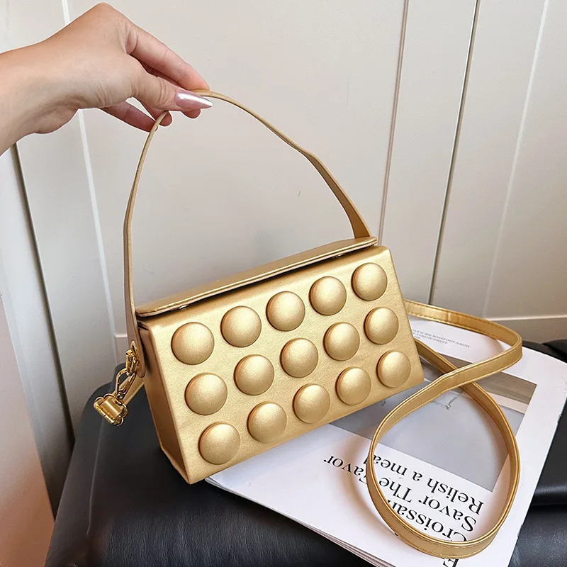2026 New Women's Crossbody Bag Fashion High Quality Women's Handbag Solid Color Versatile Multi Functional Mobile Storage Bag