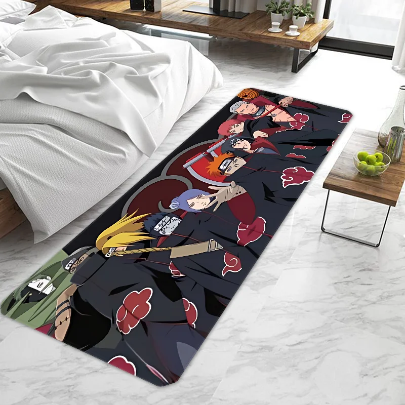 

Japan Hot Anime N-N-arutoS Door Mat Entrance Doormat Non-slip Washable Kitchen Carpet Living Room Hallway Rugs Bathroom Bath
