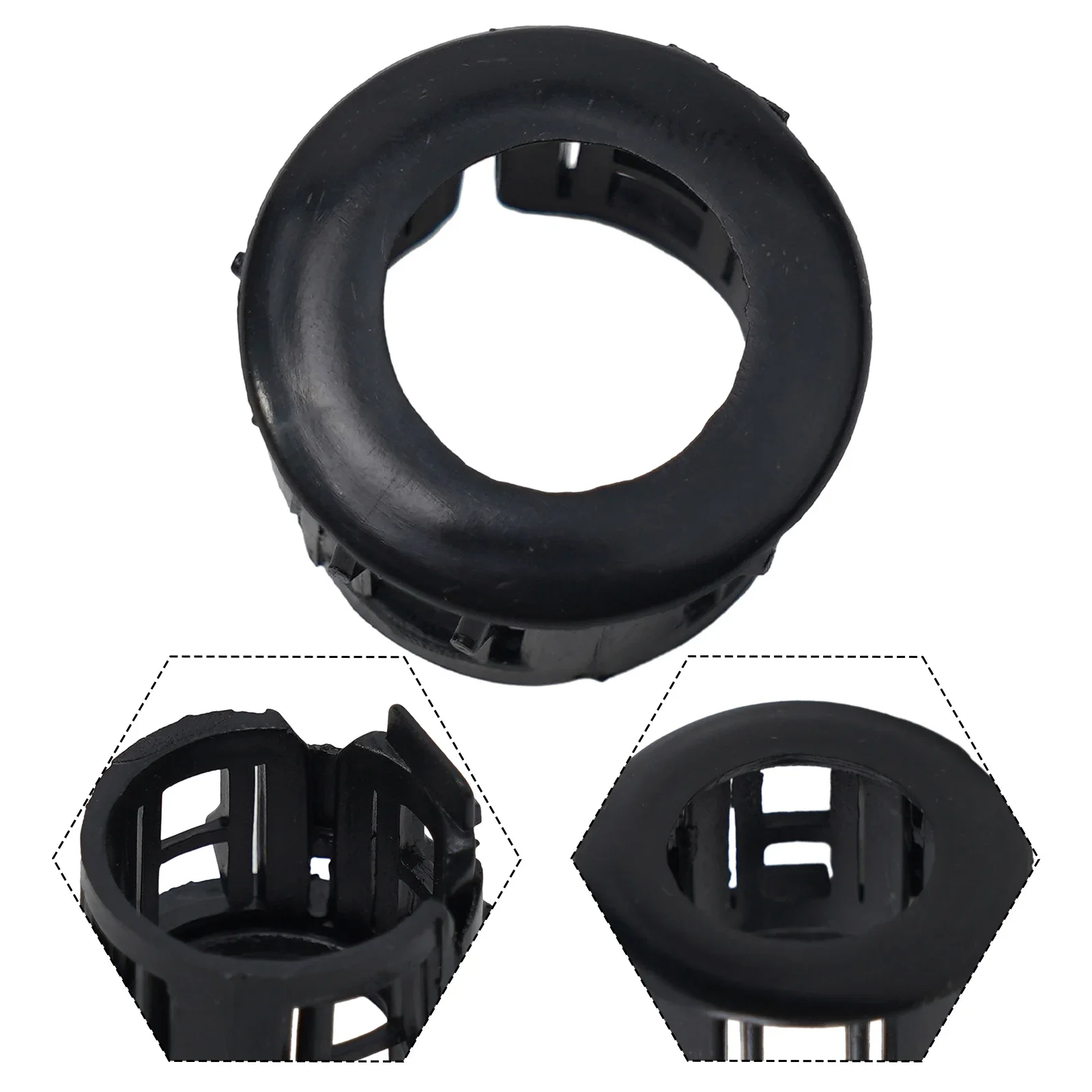 Parking Aid Sensor Retainer Ring For Mazda 2016-2022 KD49-67-UC5A Car Bumper Reversing Aid-Radar Trim Cover